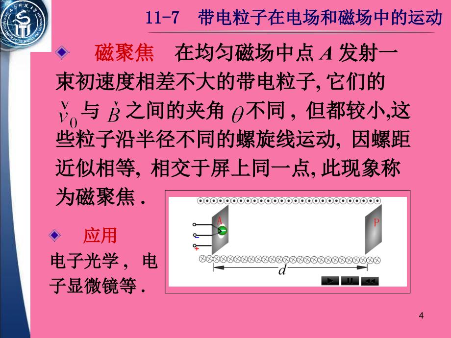 带电粒子在电场和磁场中的运动ppt课件_第4页