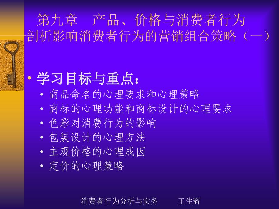 第九章产品价格与消费者行为_第1页