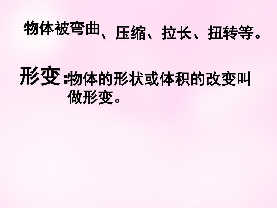 江西省永丰中学高中物理3.2弹力课件新人教版必修1_第3页