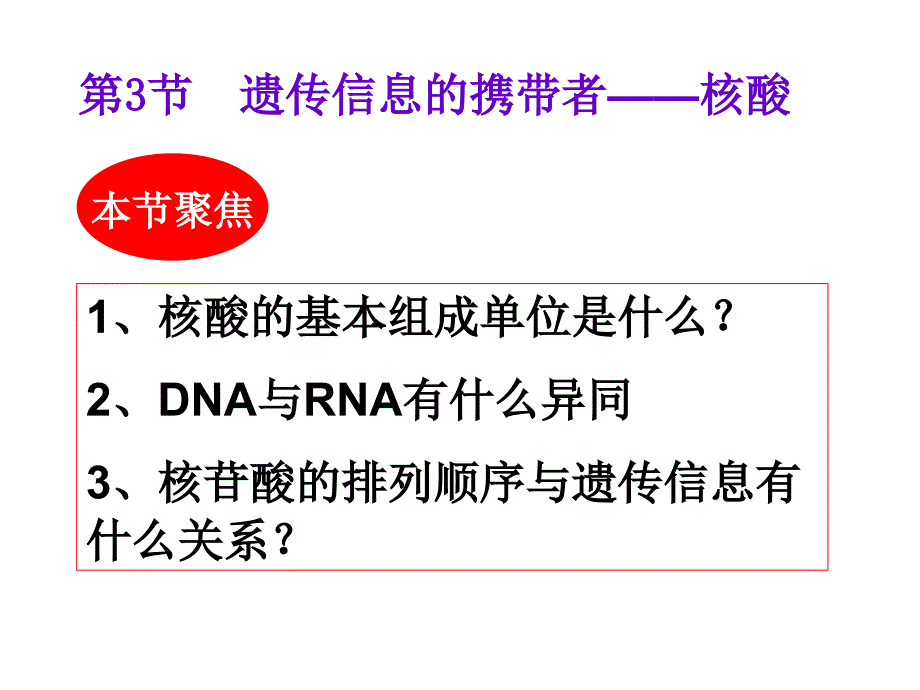 遗传信息的携带者-核酸.ppt_第3页