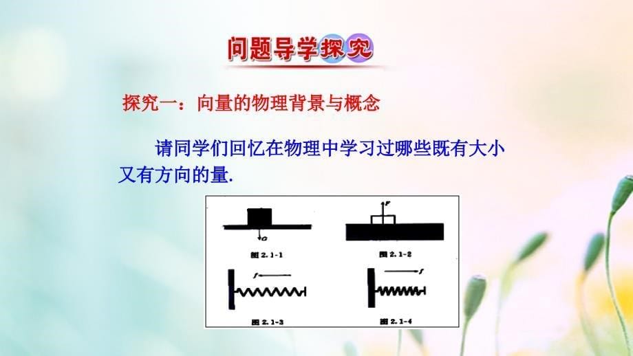 高中数学第二章平面向量2.1平面向量的实际背景及基本概念课件1新人教A版必修_第5页