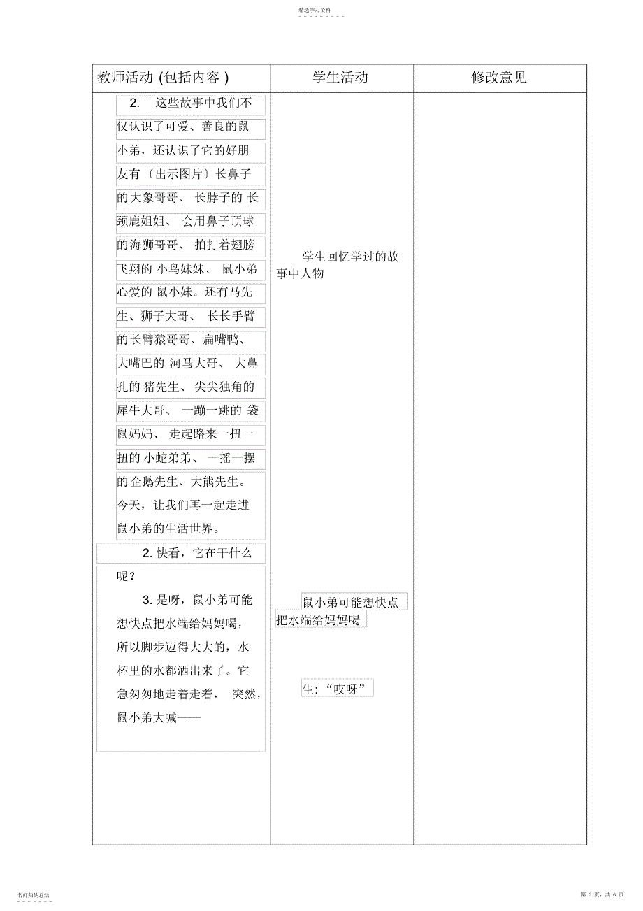 2022年打破杯子的鼠小弟_第2页