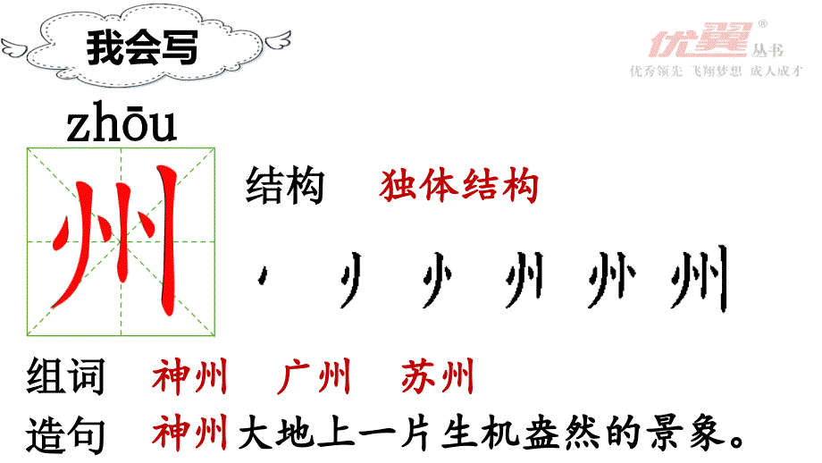 (课堂教学课件)识字1 神州谣_第4页