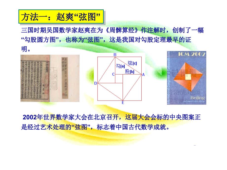 勾股定理证明方法合集课件_第1页