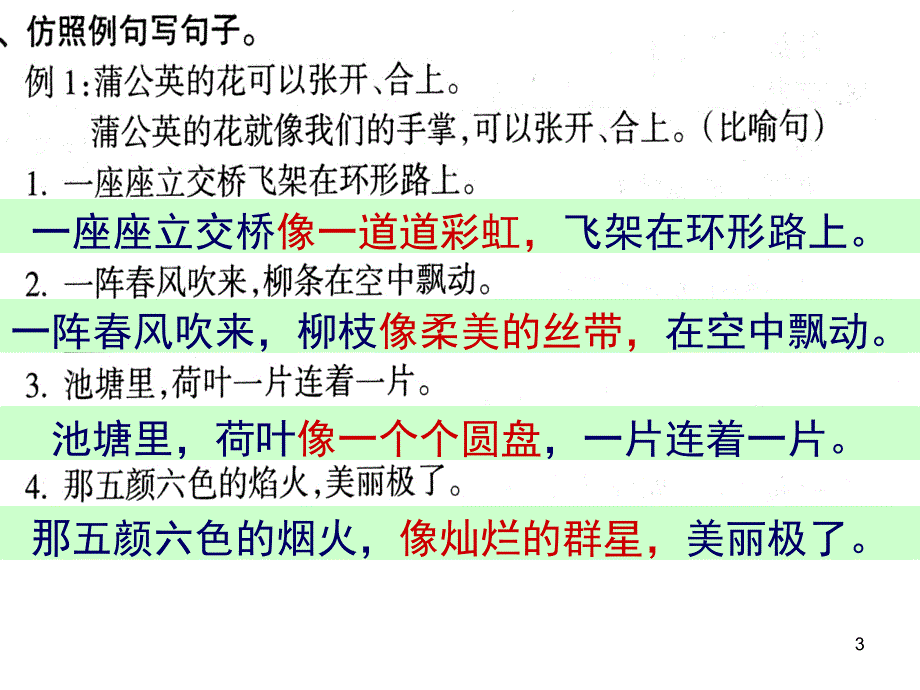 三年级下册语文复习句子篇课堂PPT_第3页