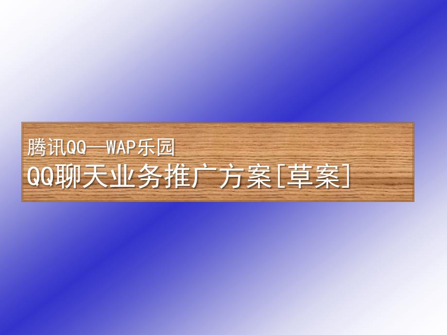 腾讯QQ聊天业务推广策划方案ppt演示课件_第2页