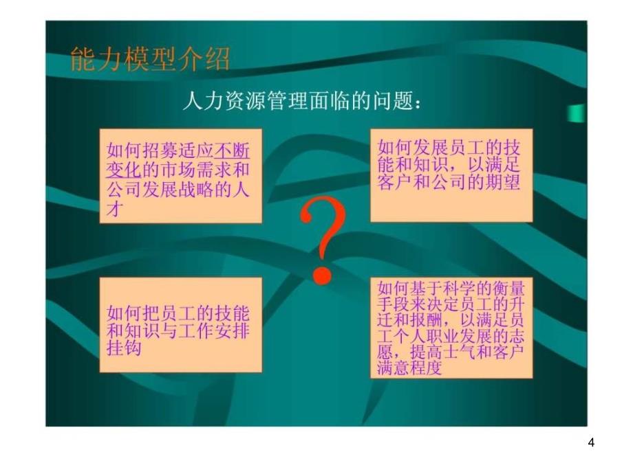 绩效管理体系项目个人能力评估模型ppt课件_第4页