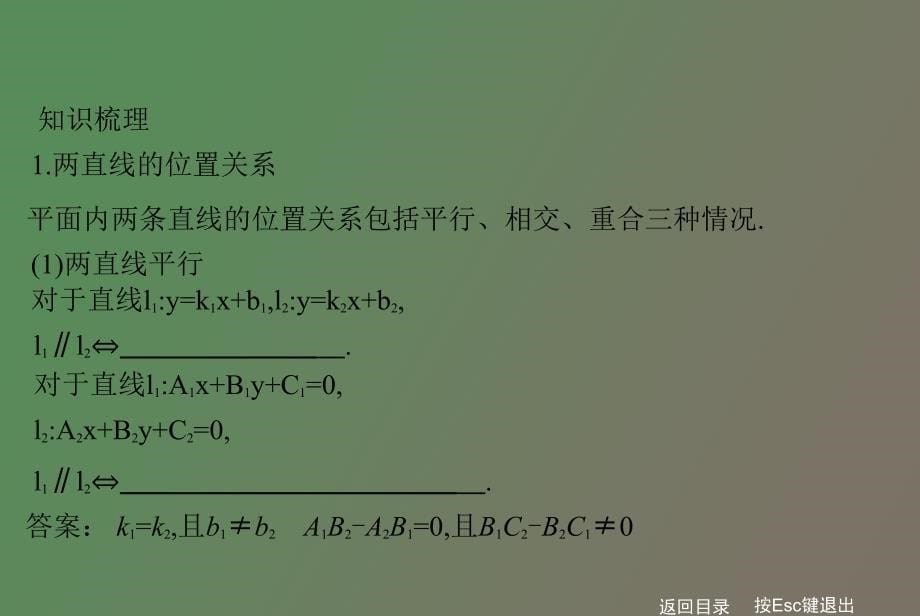 点与直线、直线与直线的位置关系_第5页