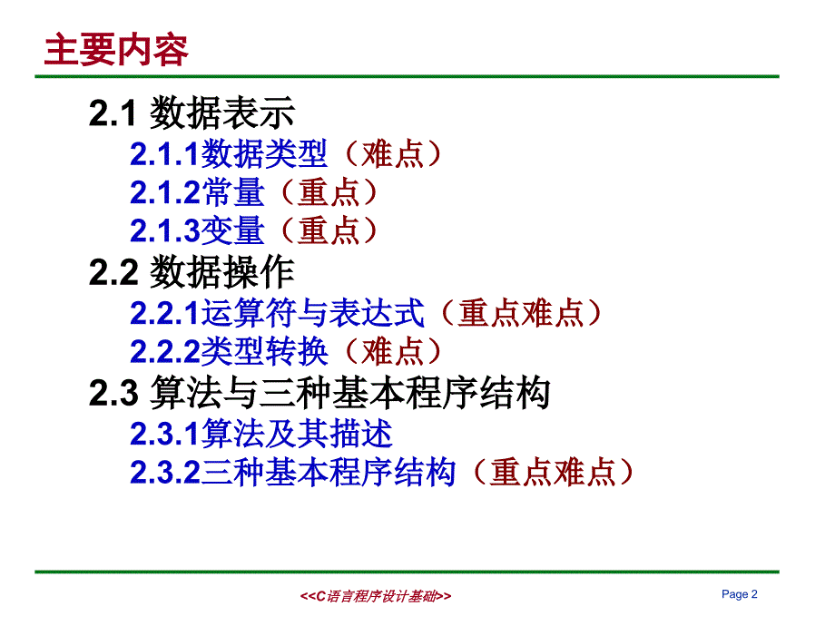 单元2程序设计基础知识_第2页