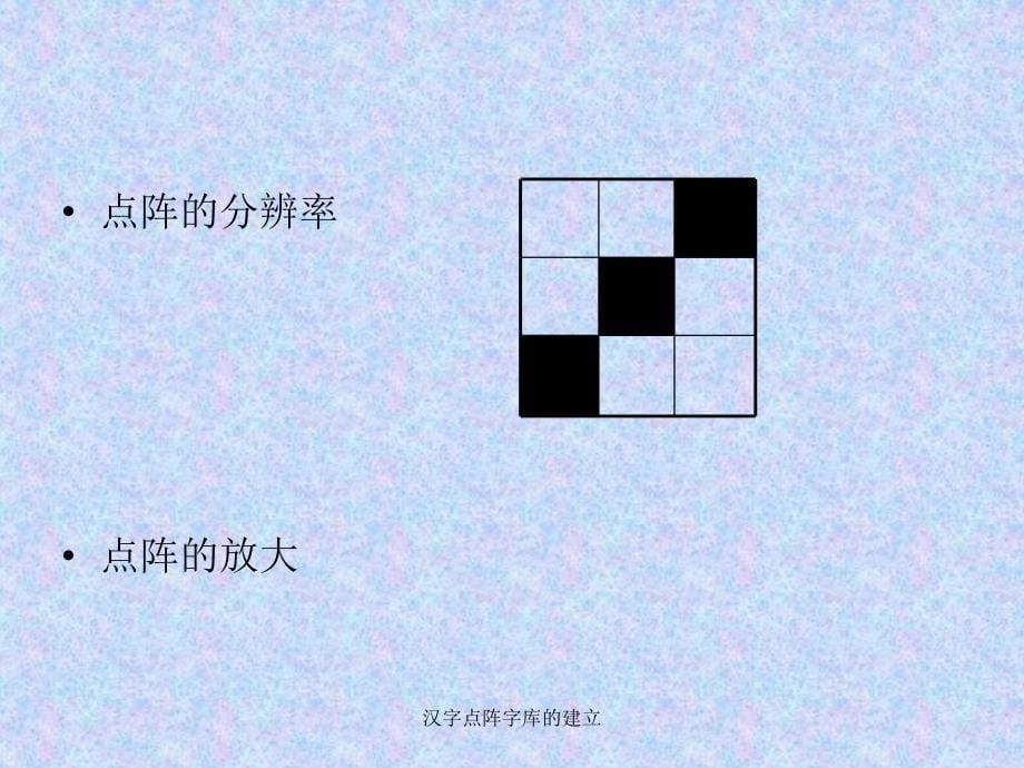 汉字点阵字库的建立_第5页