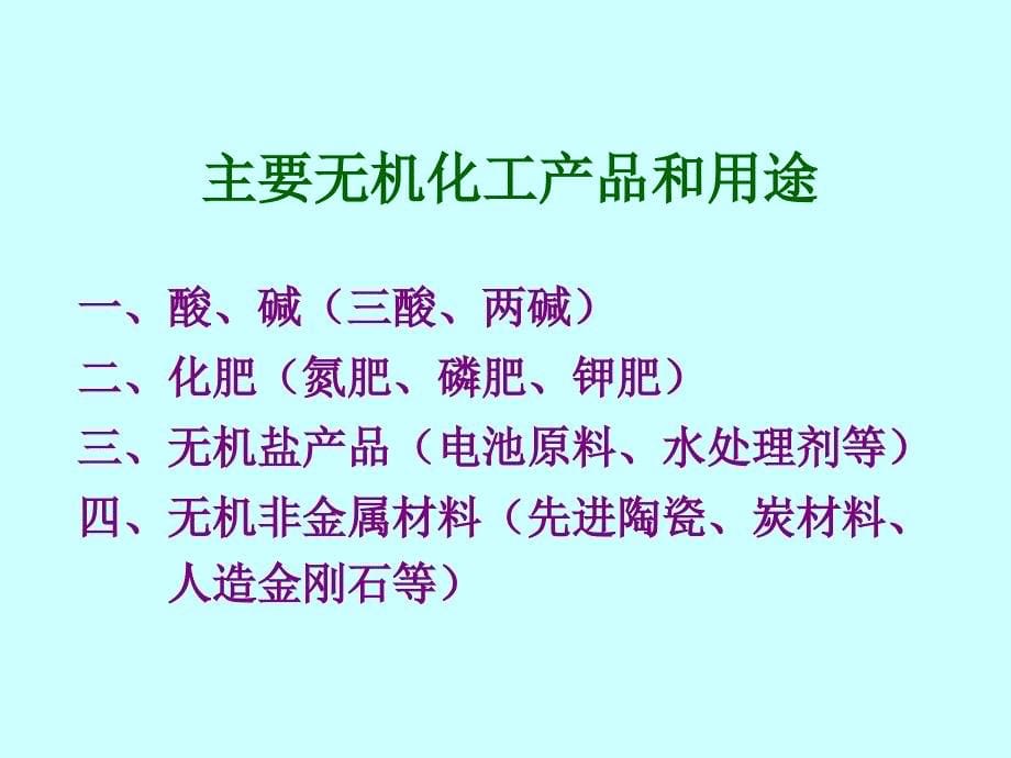 天津大学化工导论课件第二章无机化工_第5页