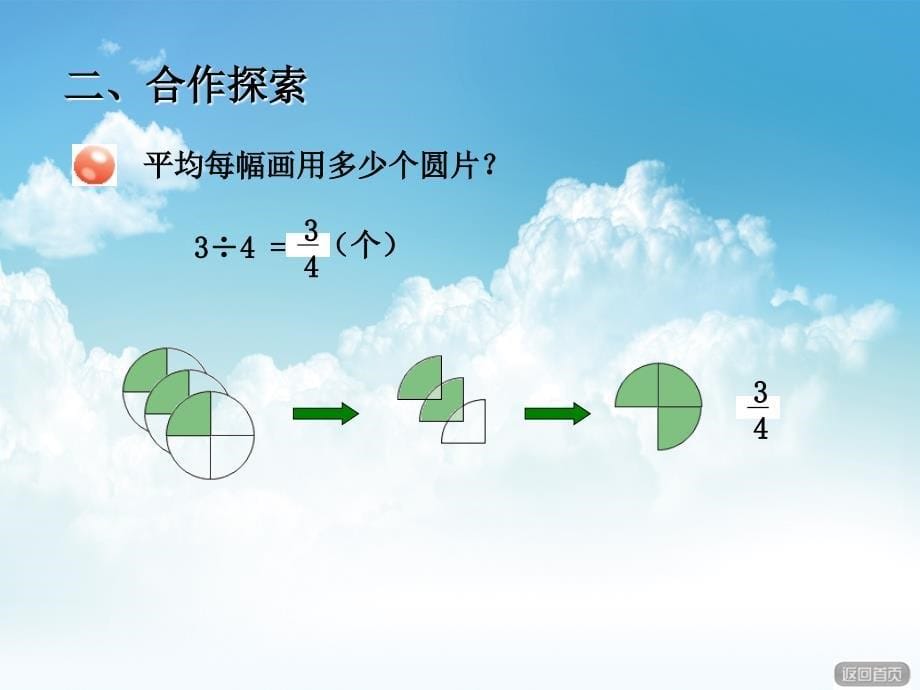 最新【青岛版】数学五年级下册：第3单元剪纸中的数学分数与除法ppt课件_第5页