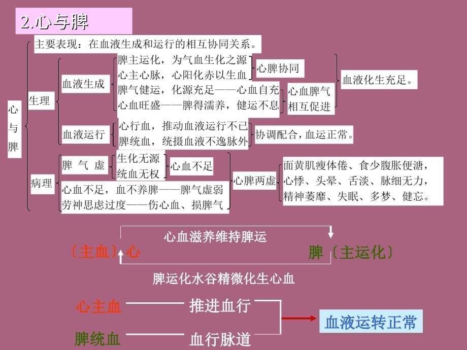 四脏腑之间关系ppt课件_第5页