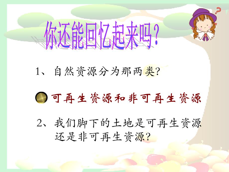 新人教版地理八年级上册第三章第三节土地资源_第1页