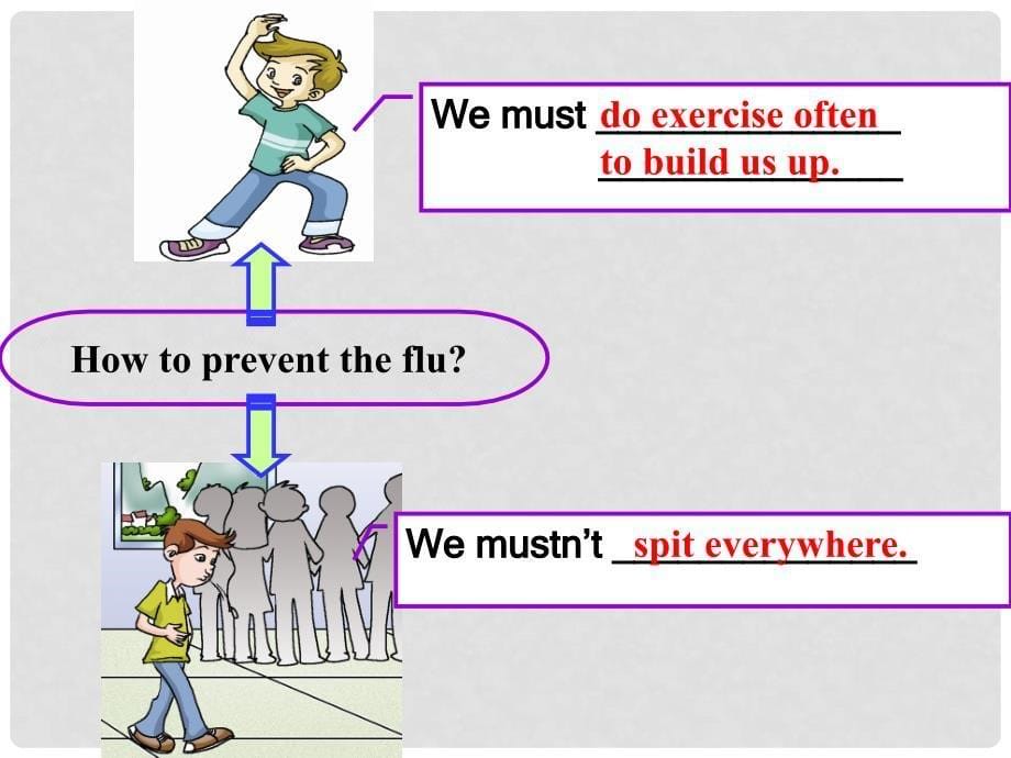 福建省宁化城东中学八年级英语上册 Unit 2 Keeping Healthy Topic 3 Section B课件 仁爱版_第5页