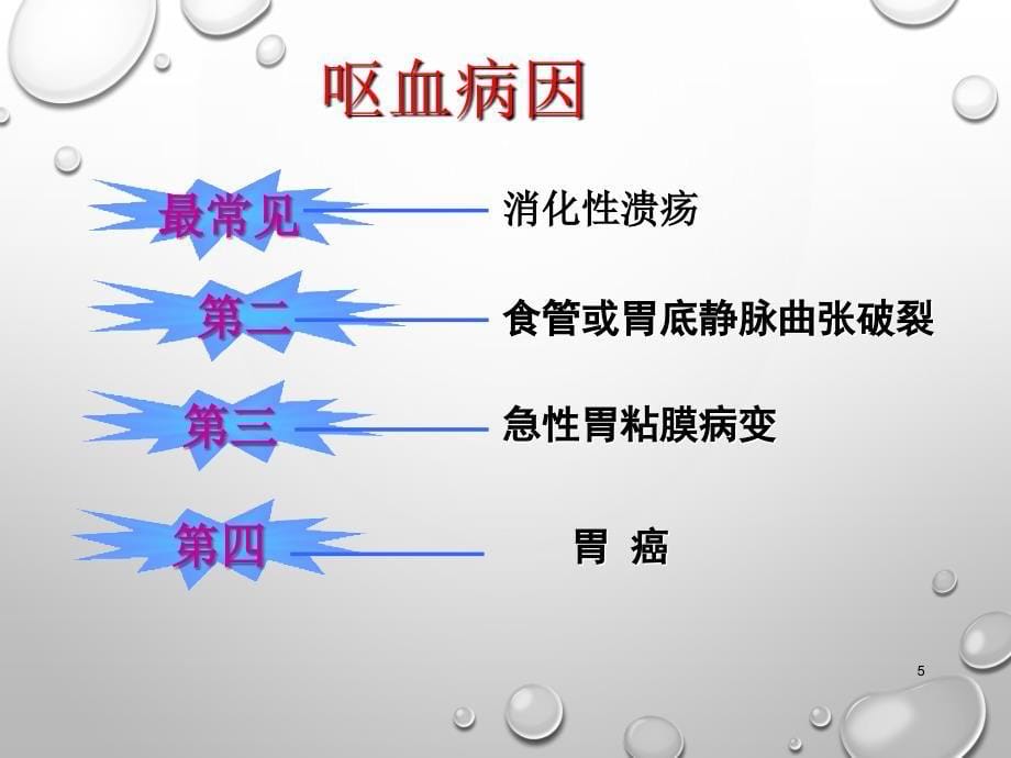 急诊中医护理之呕血ppt课件_第5页