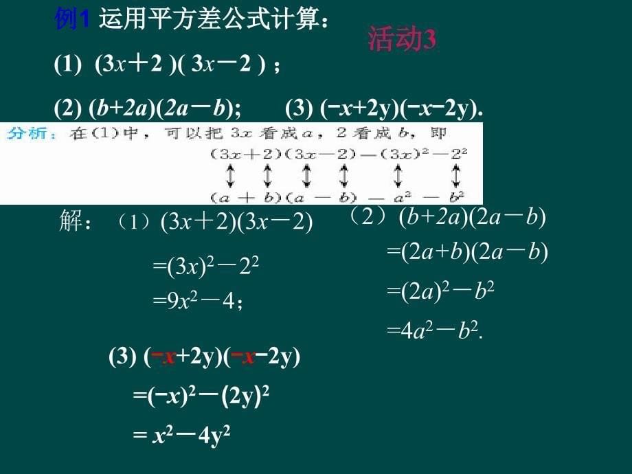 数学：142乘法公式（第1课时）课件（人教新课标八年级上）_第5页