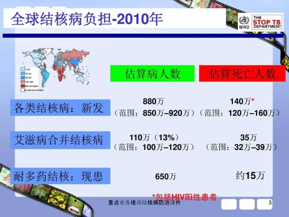 重点业务培训结核病防治课件_第3页