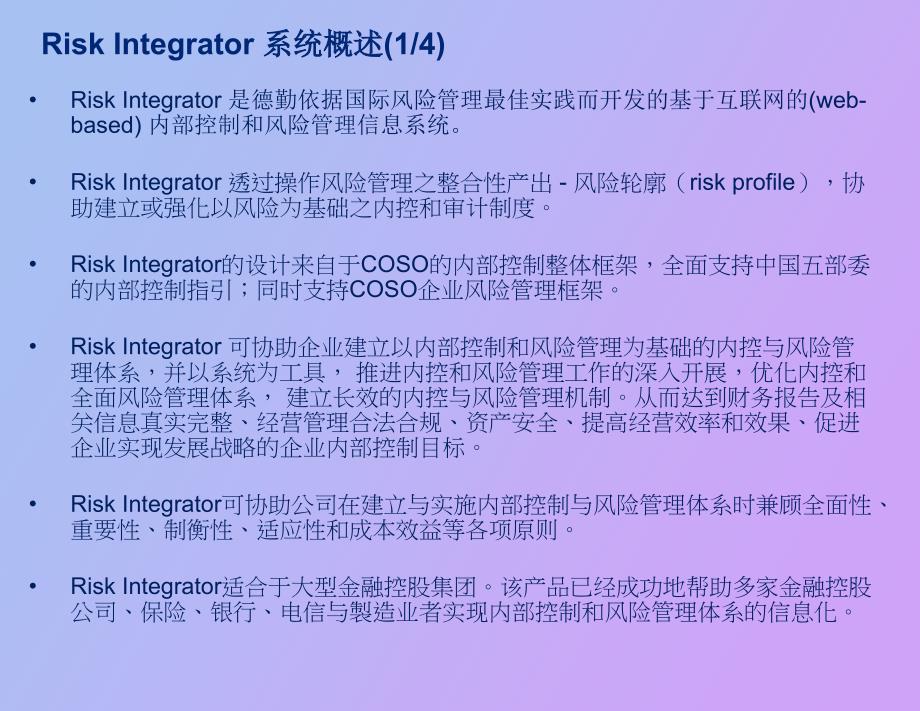 Deloitte内控与风险管理信息系统_第4页