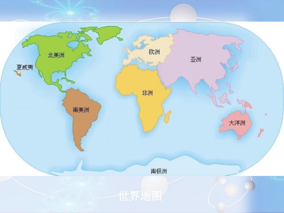 世界地图引出的发现教学课件_第1页