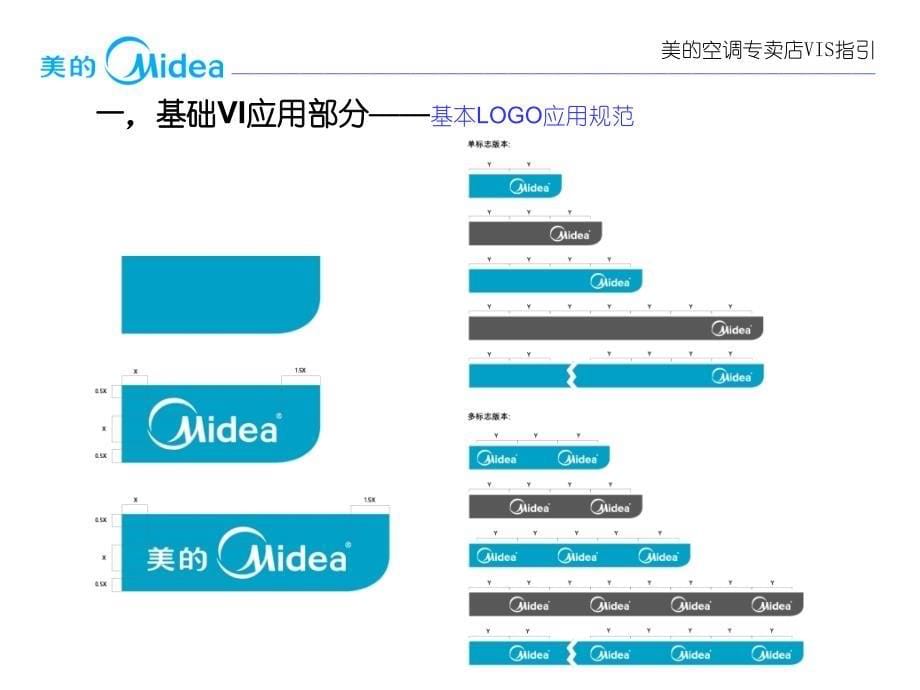 美的空调专卖店VIS指引_第5页
