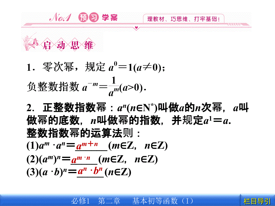 数学新课标人教A版必修1教学2.1.1.2第2课时指数幂及运算课件_第3页