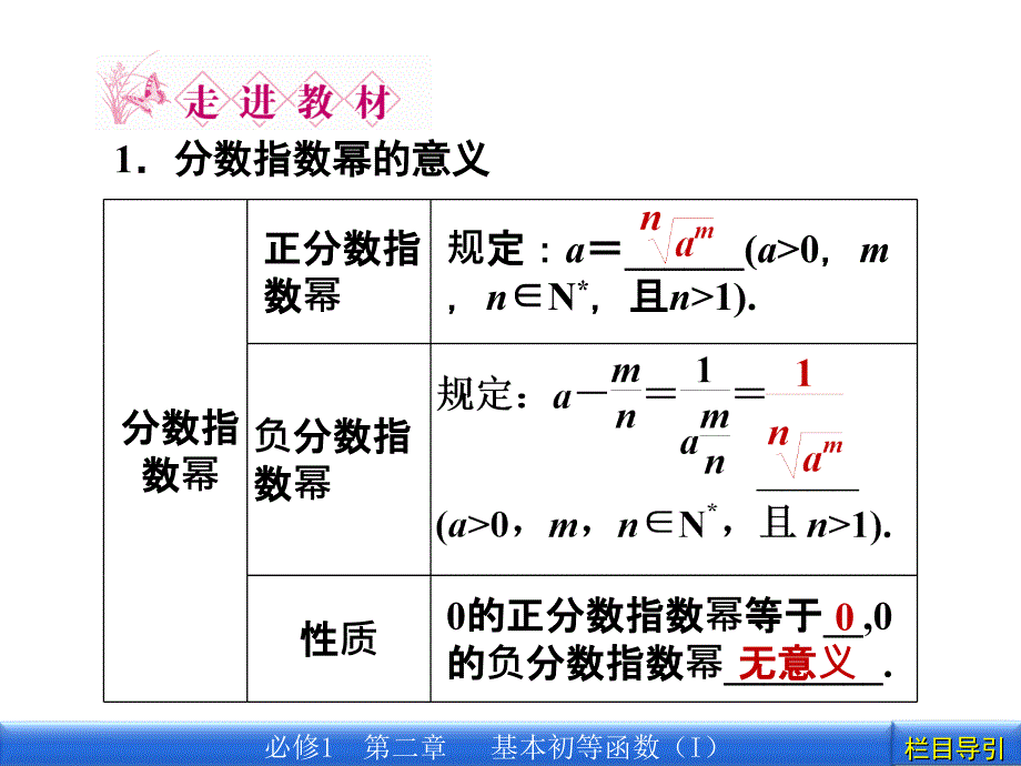 数学新课标人教A版必修1教学2.1.1.2第2课时指数幂及运算课件_第4页