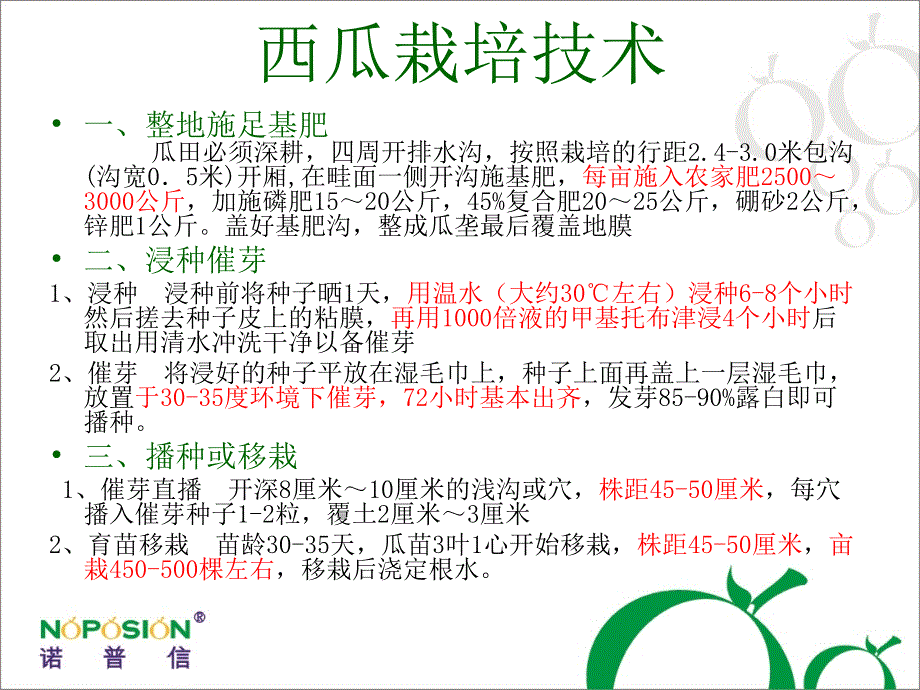 西瓜栽培及病虫害防治_第4页