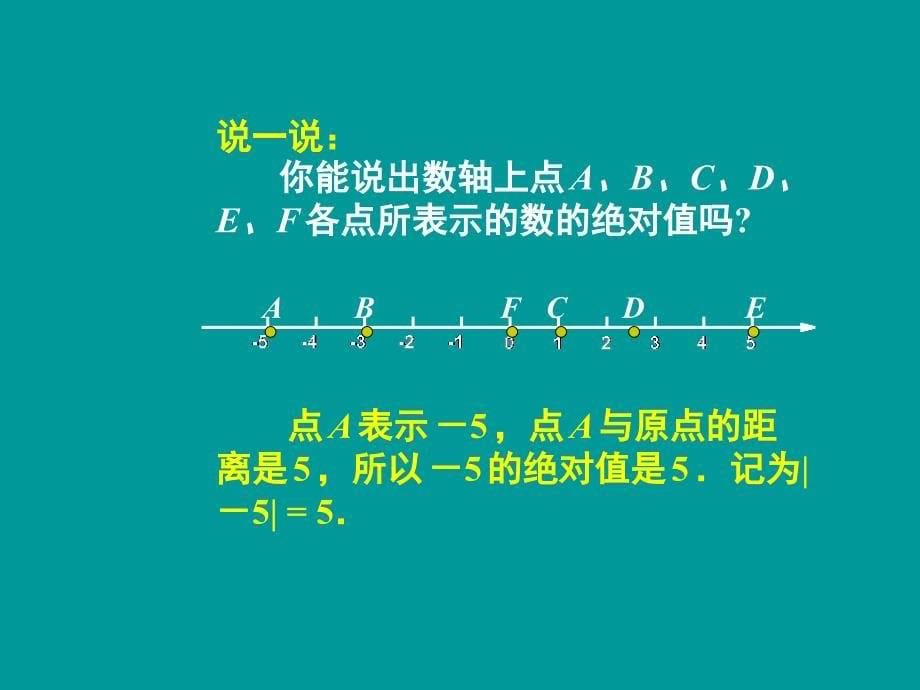 23绝对值与相反数(1)_第5页