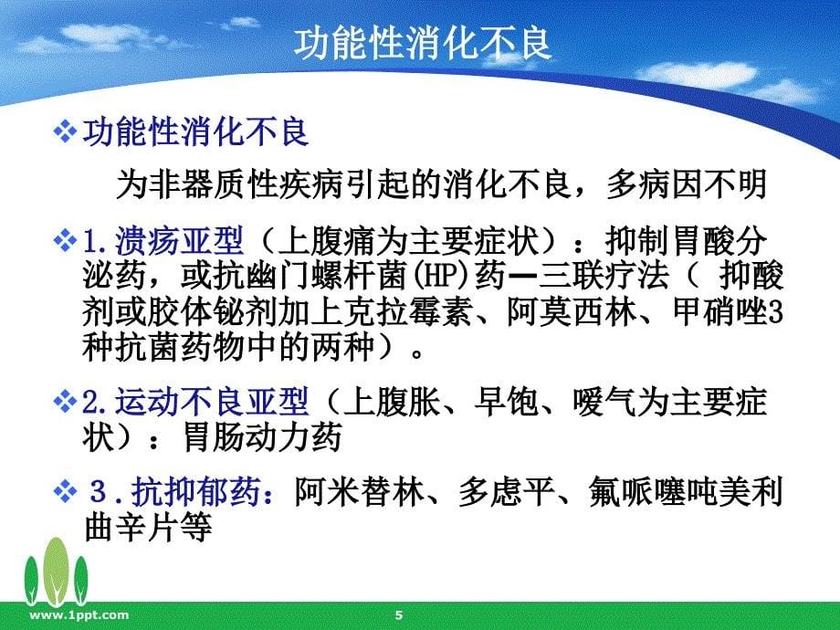 消化系统常见疾病合理用药_第5页