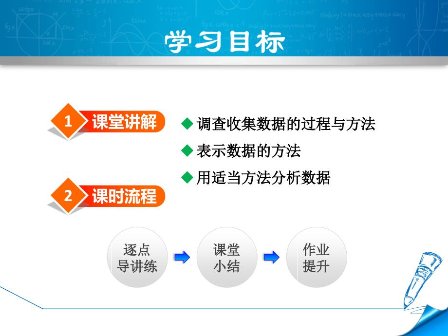 人教版八年级数学下册《20.3--课题学习--体质健康测试中的数据分析》ppt课件_第2页