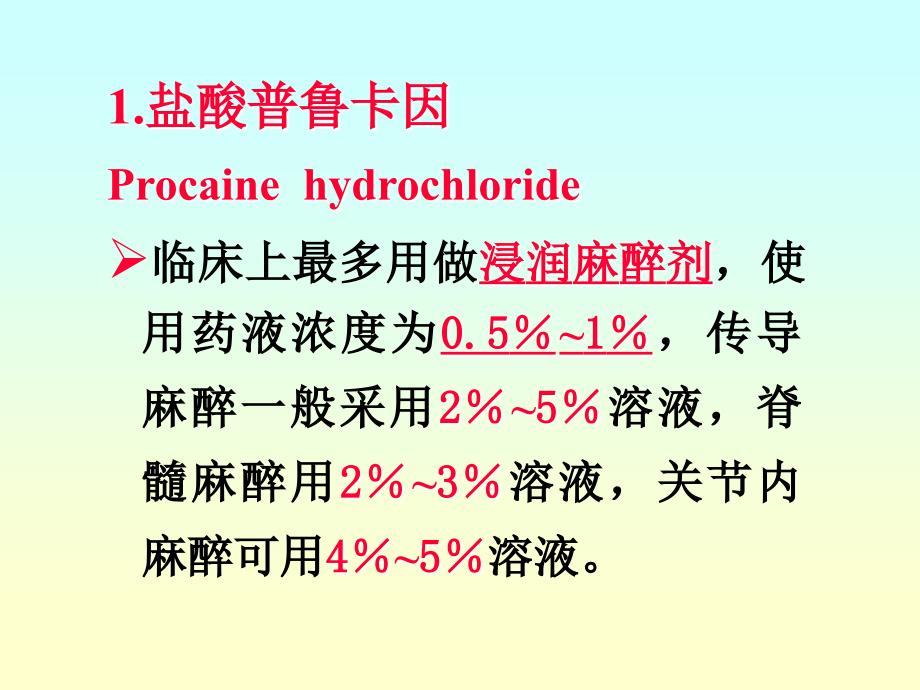 医学课件第二节局部麻醉_第3页