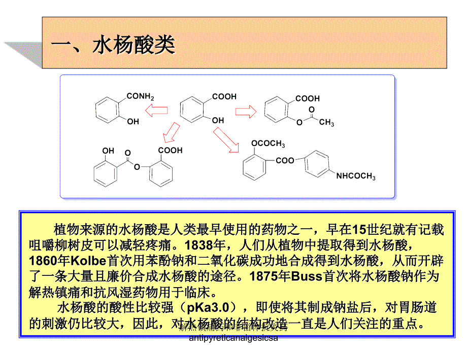 解热镇痛药和非甾体抗炎药antipyreticanalgesicsa课件_第4页