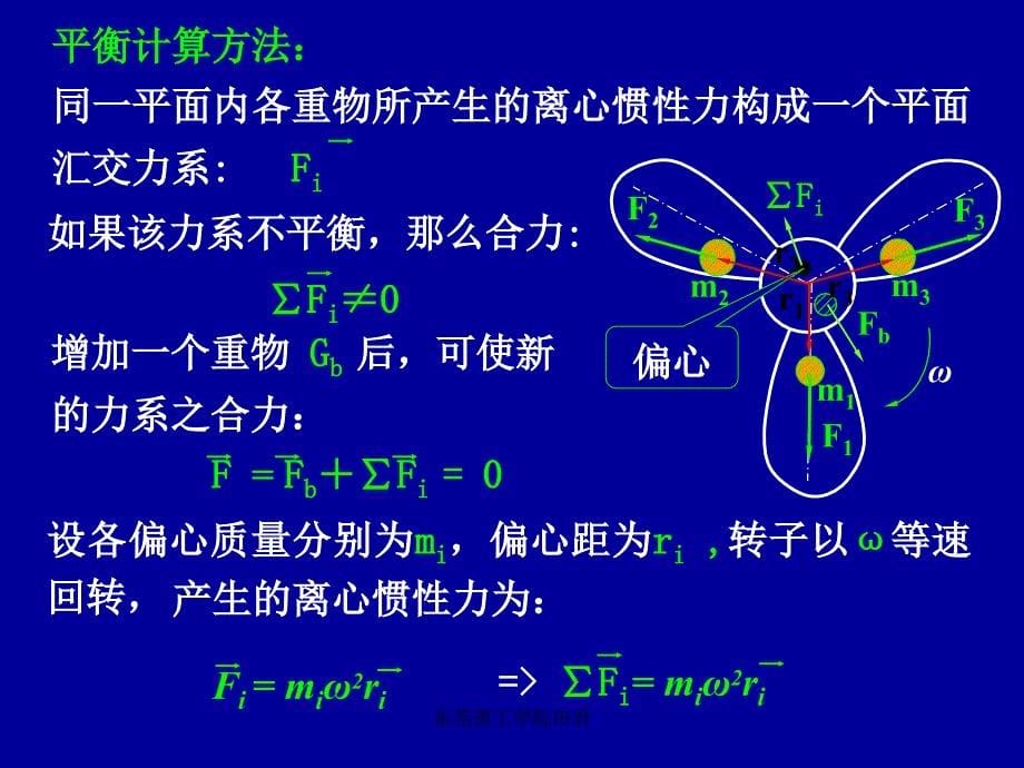 机械设计基础第8章回转件的平衡课件_第5页