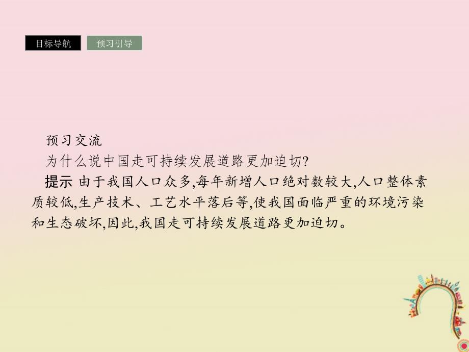 地理 第四章 人类与地理环境的协调发展 4.3 可持续发展的基本内涵 湘教版必修2_第4页