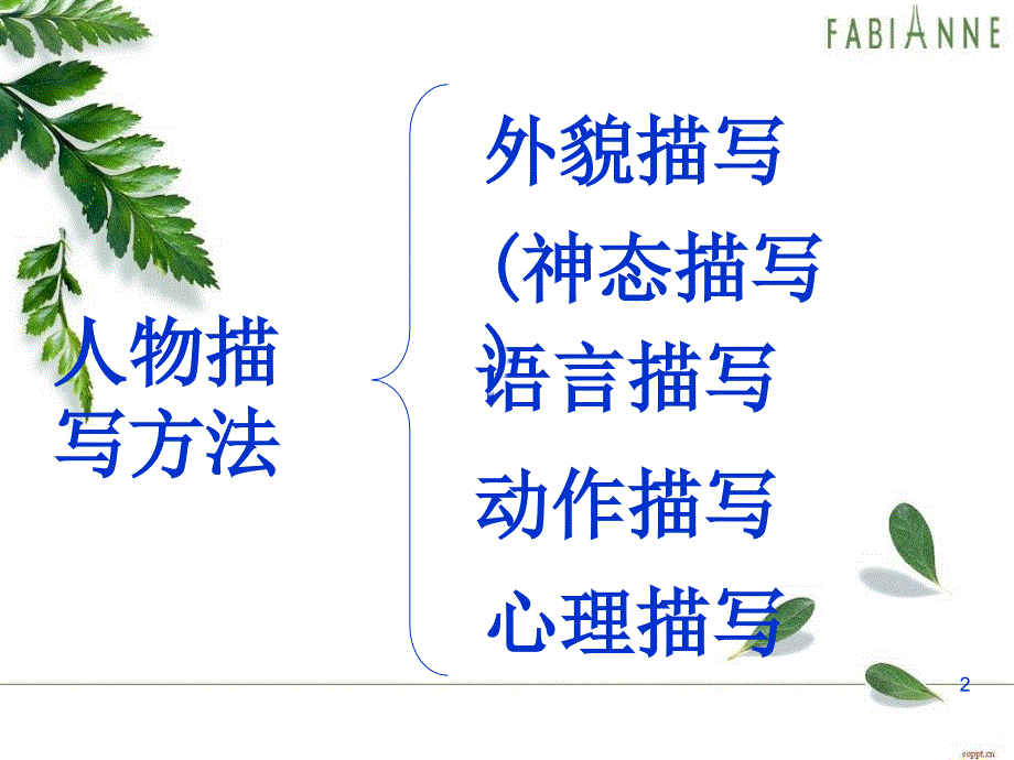 刻画人物的方法PPT课件.ppt_第2页