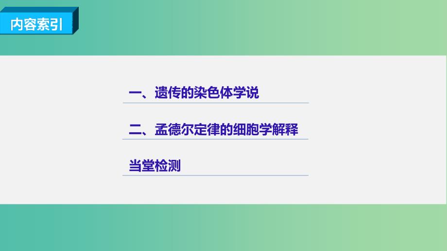 高中生物 第二章 第二节 遗传的染色体学说课件 浙科版必修2.ppt_第3页