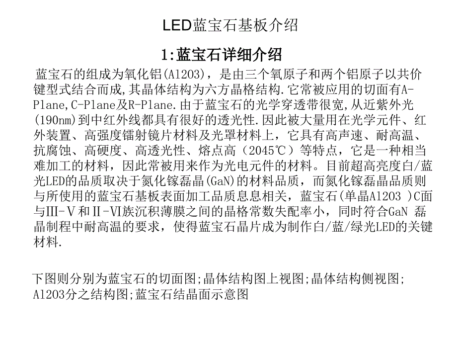 LED蓝宝石基板_第1页