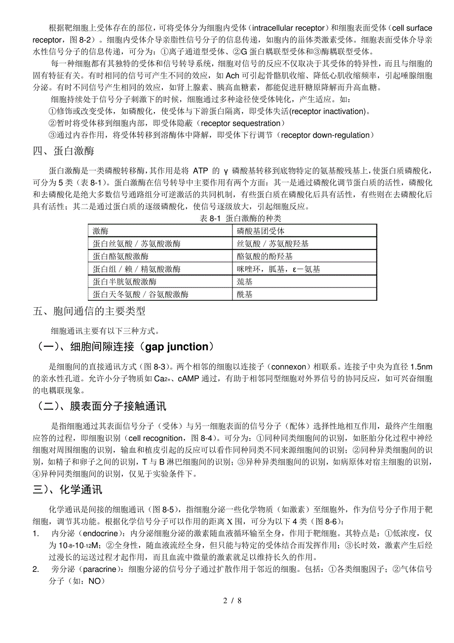 第八章细胞通信《细胞生物学》_第2页