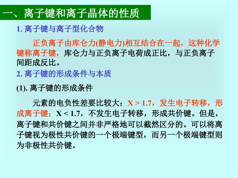 结构化学课件：5-5 离子键和离子晶体_第2页