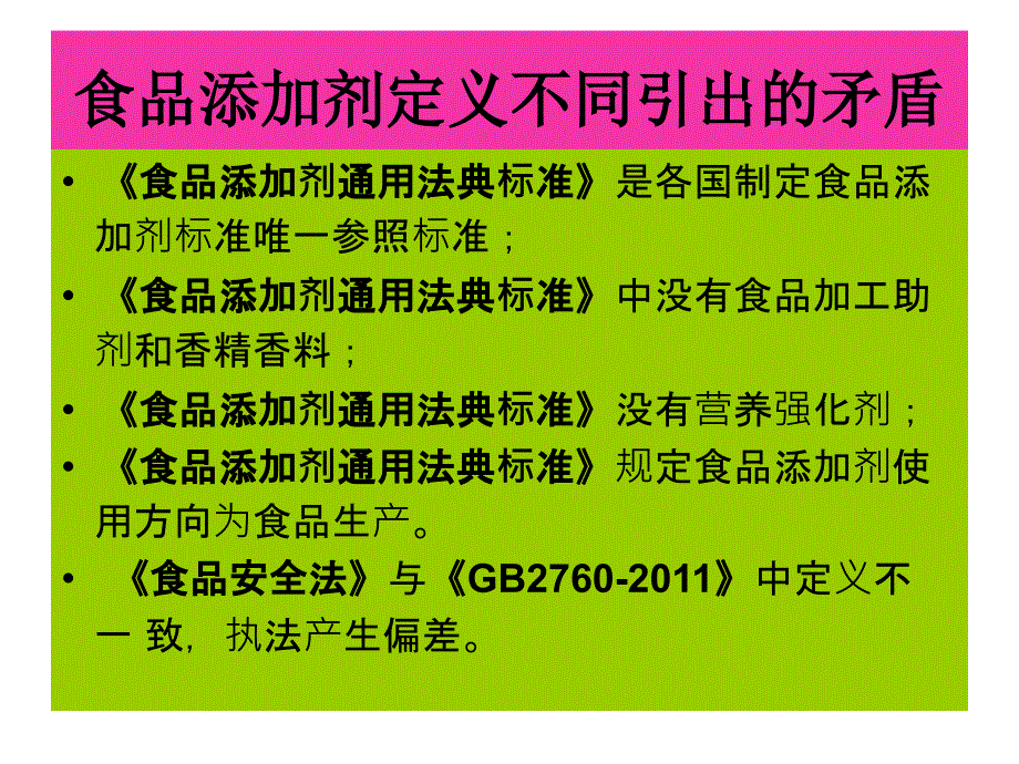 食品添加剂法规及知识PPT课件_第4页