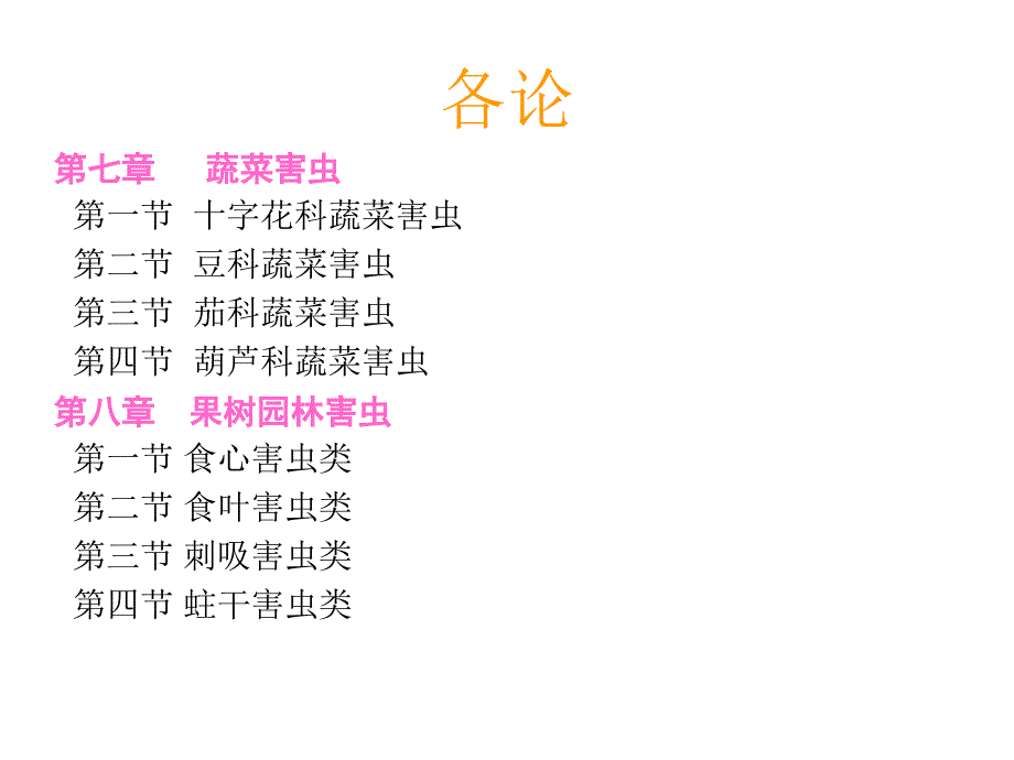 园艺昆虫学第七章_第1页