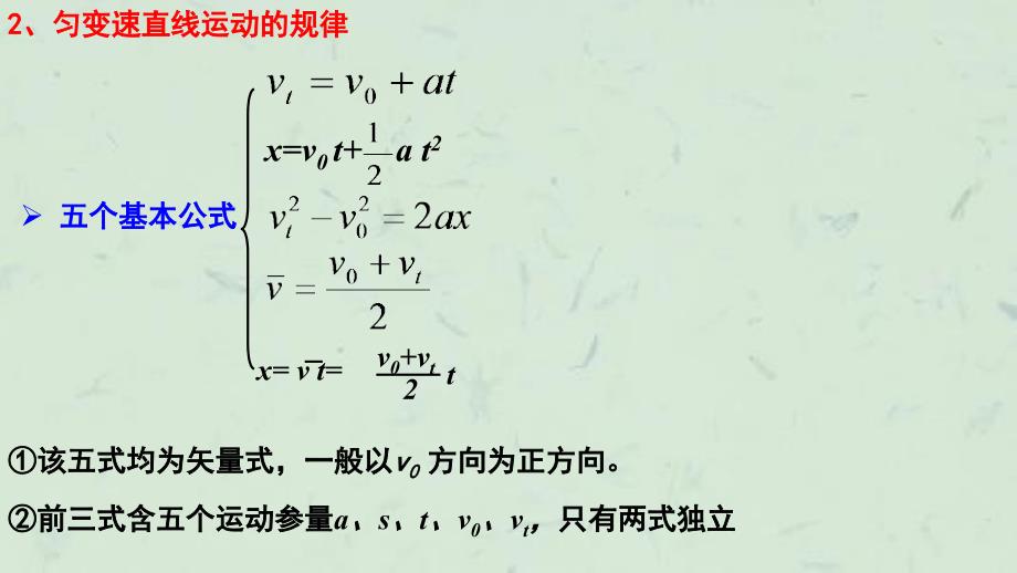 专题二匀变速直线运动的规律及其应用课件_第4页