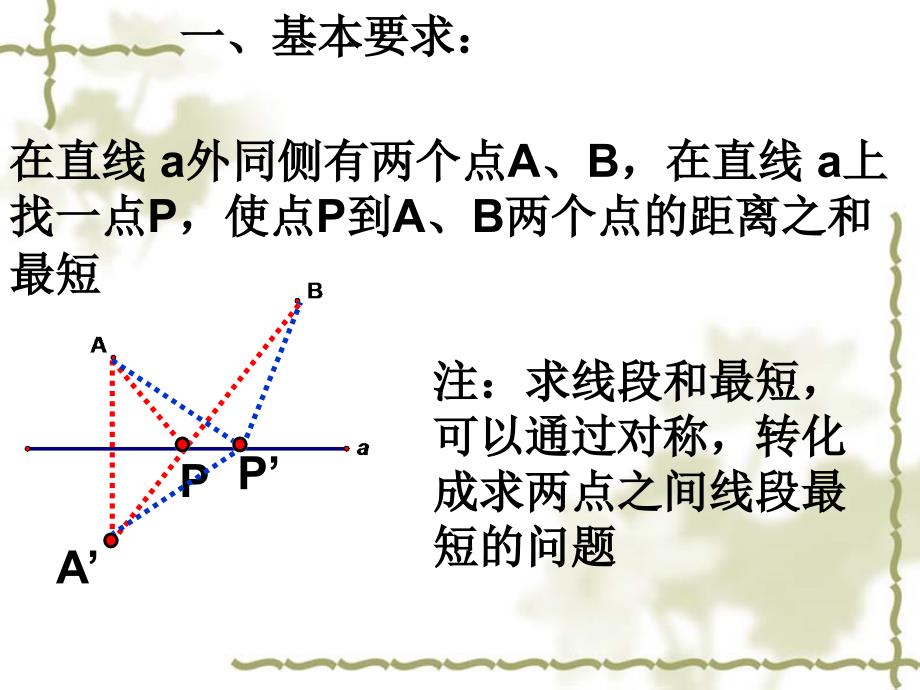 专题复习--线段之和最短的问题ppt课件_第2页