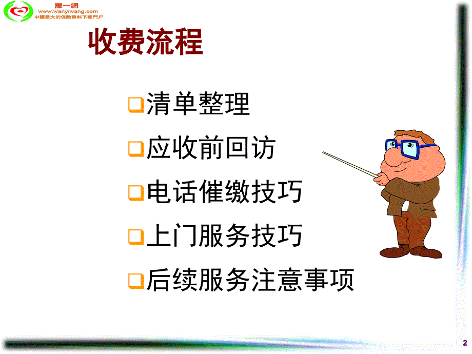 区域收展续期保单的收费技巧36页PPT课件_第3页