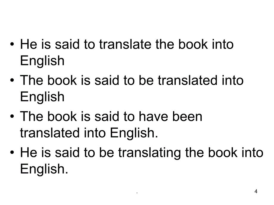 非谓语动词作宾语课堂PPT_第4页