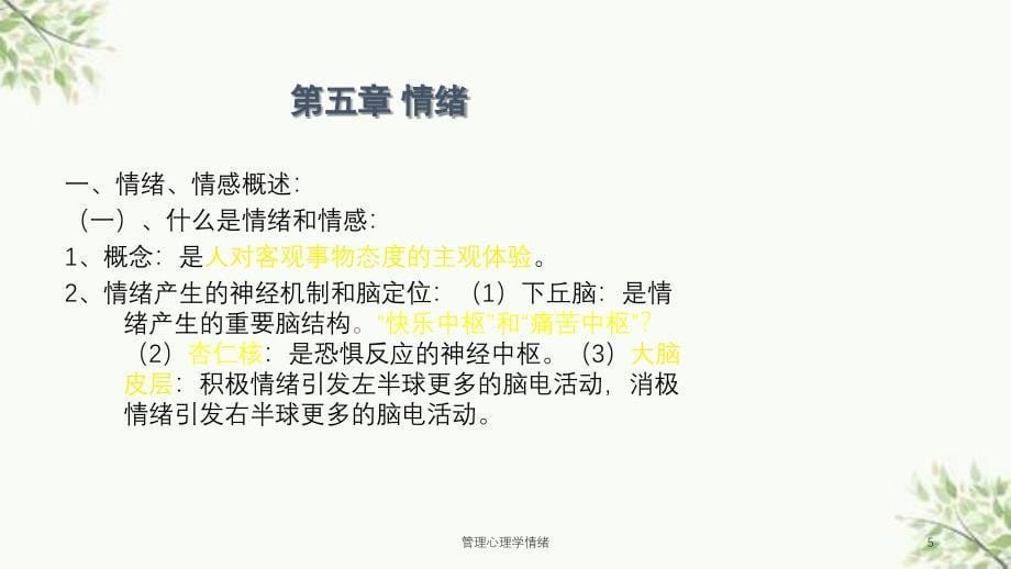 管理心理学情绪课件_第5页