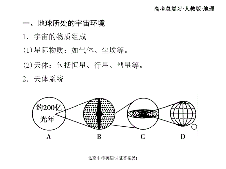 北京中考英语试题答案(5)课件_第3页