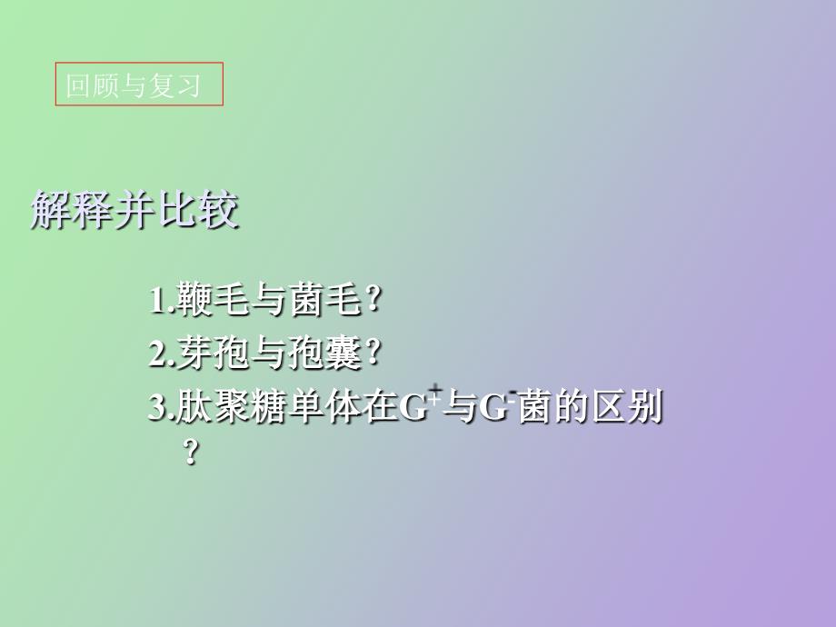 真核微生物的形态构造和功能_第1页