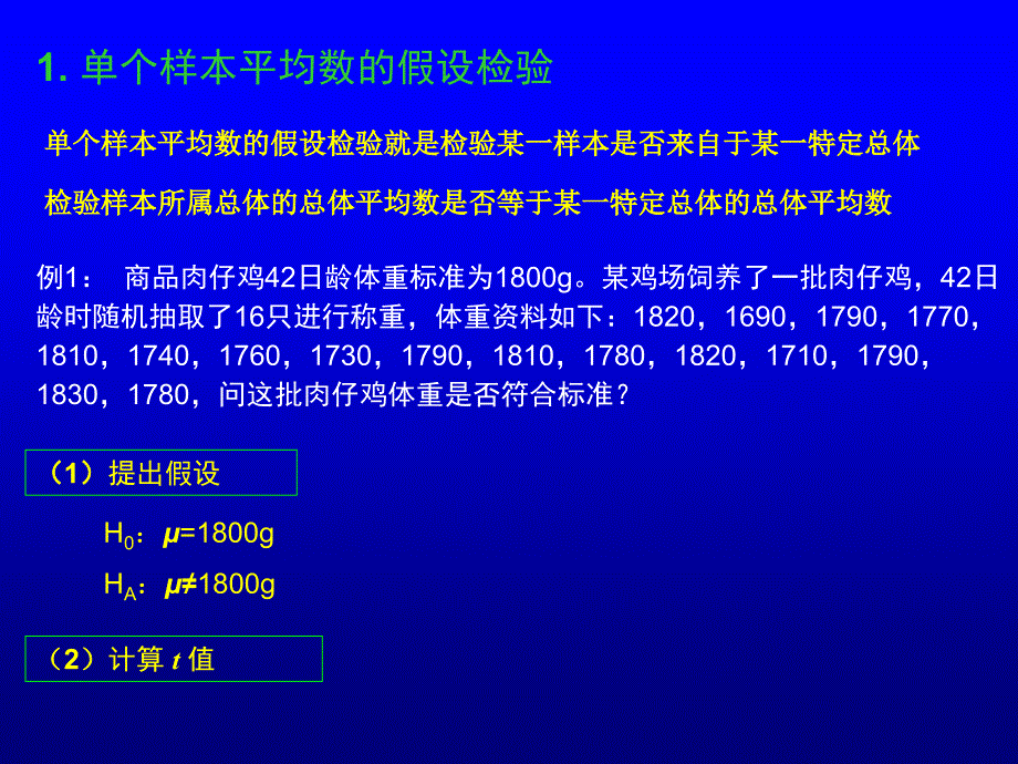 第二节小样本均数的假设检验_第2页